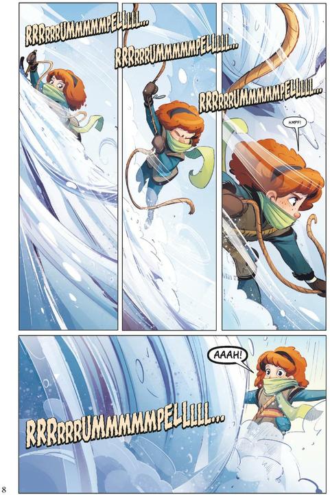 Actual product image Disney The Ice Queen - New Adventures: The Heroine in You (Joe Caramagna, Walt Disney, German)