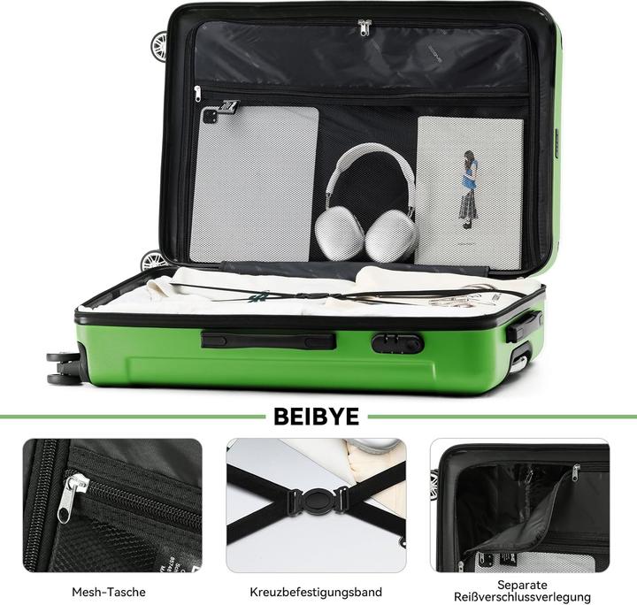 Actual product image Beibye Hardcase-Reisekoffer (110 l)