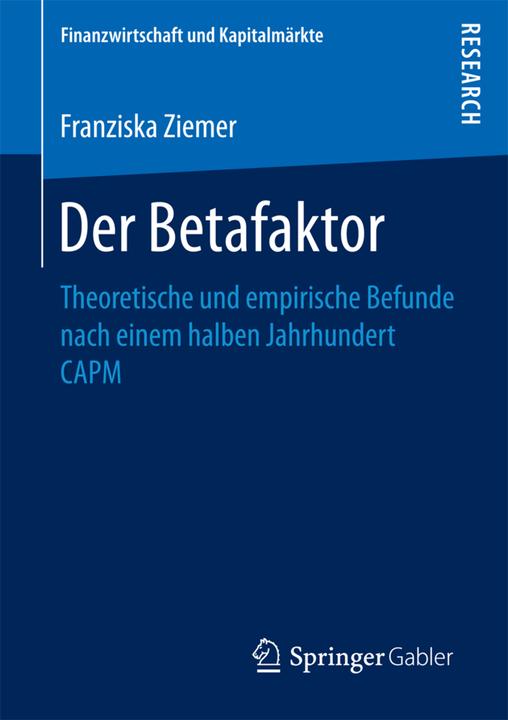 Produktbild Der Betafaktor (Deutsch, Franziska Ziemer, 2017)