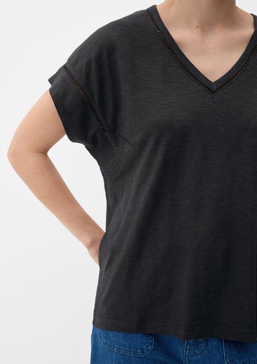 Image du produit S.Oliver T-Shirt T-Shirt mit Zierborte (34)