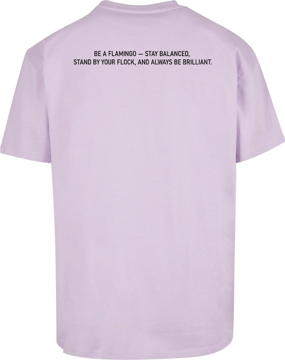 Produktbild Merchcode Flamingo Heavy Oversize Tee - 116897 (L)
