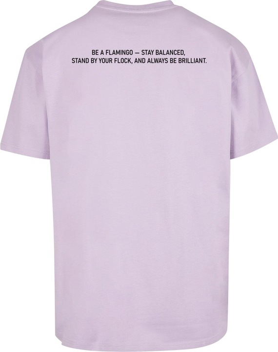 Actual product image Merchcode Flamingo Heavy Oversize Tee - 116897 (L)