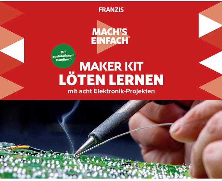 Produktbild Franzis Maker Kit - Machs einfach: Löten lernen