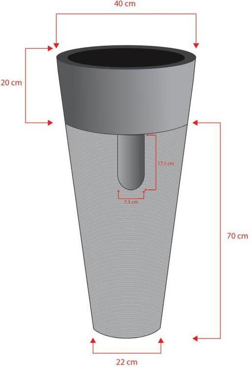 Produktbild Vente-unique Lanta (400 mm, 400 mm)