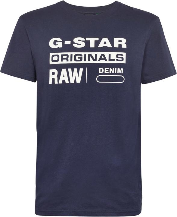Immagine prodotto G-Star Printed Graphic Eight T-Shirt Regular Fit Sartho Blue (S)