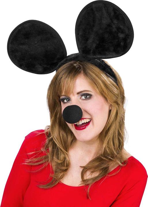 Festartikel Müller Kopfbügel Riesen-Mausohren: Mit Nase