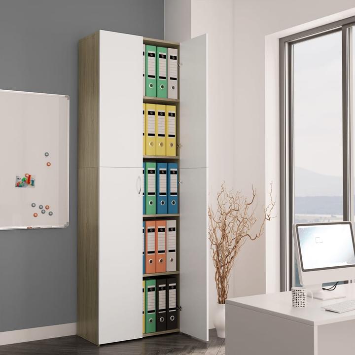 Image du produit vidaXL Armoire de bureau (32 x 60 x 190 cm)
