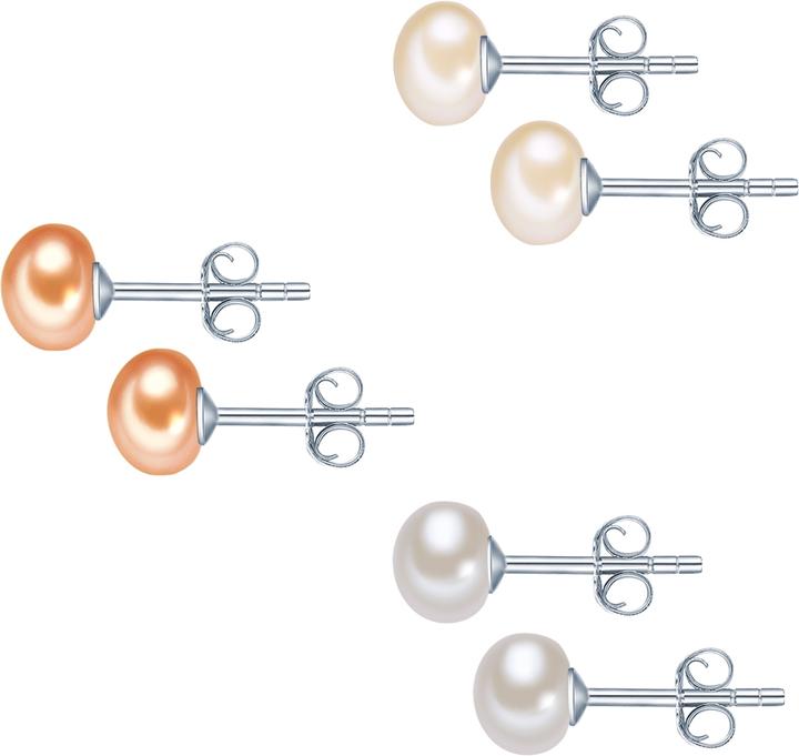 Actual product image Valero Pearls Ladies Sterling Silver Freshwater Cultured Pearl silver - 3350 (Sterling silver 100%)