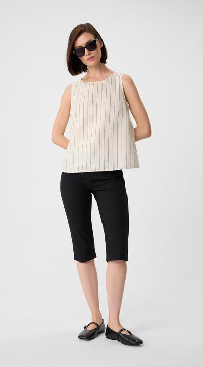 Immagine prodotto Comma Bluse Top aus Leinenmix mit Nadelstreifen (48)