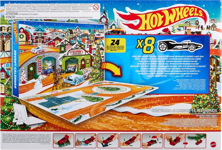 Produktbild Hot Wheels Adventskalender