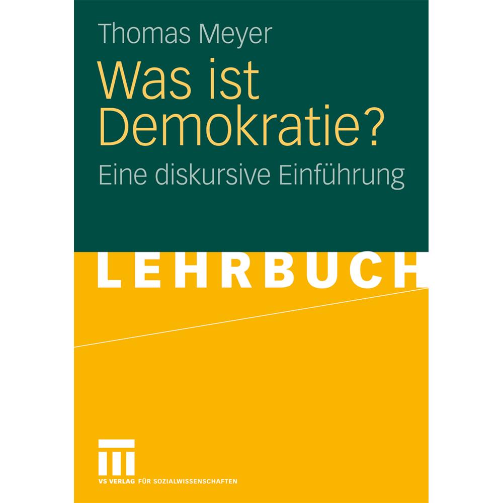 Was ist Demokratie?, Fachbücher von Thomas Meyer