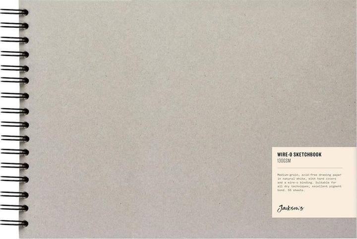 Produktbild Sigel Spiral Zeichenpapierbuch (A4, Blanko, Harter Einband)