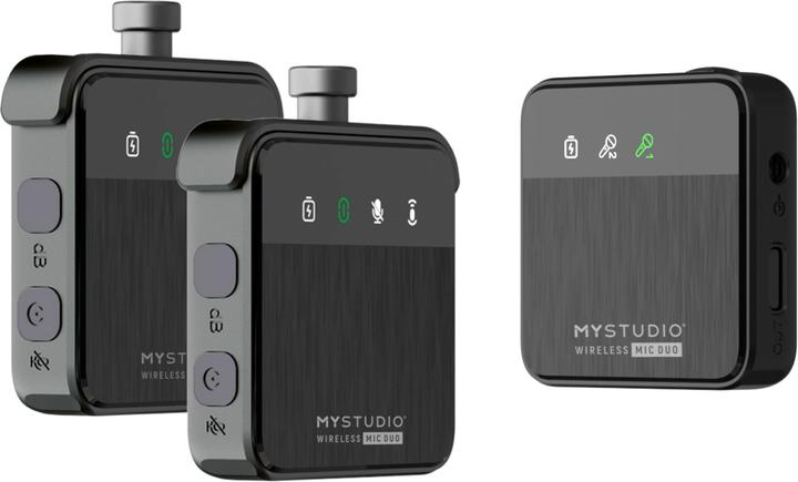 Actual product image Easypix MyStudio Wireless Mic Duo