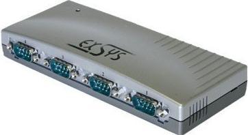 Immagine prodotto Exsys EX-1334V, da USB a 4S porta seriale RS232, avvitabile