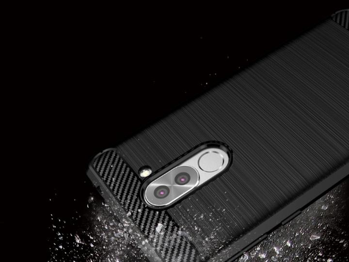 Immagine prodotto Screenguard Honor 6X Cover Carbon Brushed Soft TPU (Tassa 6X)