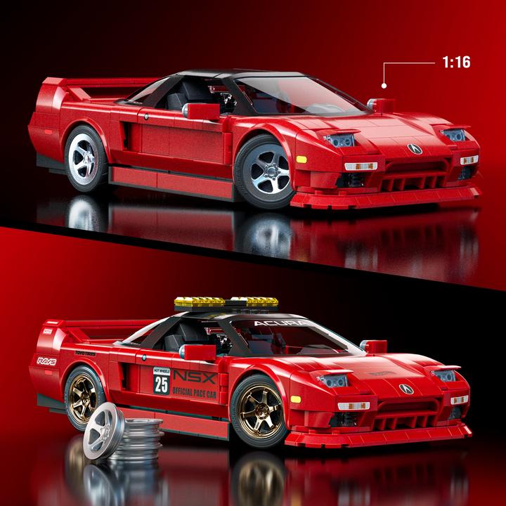 Actual product image Mattel Brick Shop Elite 90 Acura NSX
