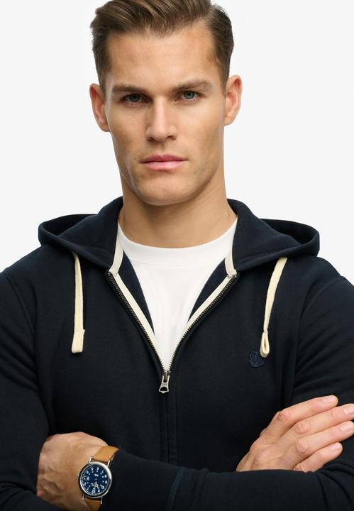 Produktbild Superdry Kapuzenpullover mit Reissverschluss und Monogramm (L)