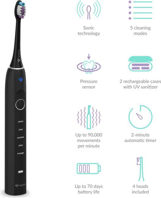 Image du produit Truelife SonicBrush Clean70 UV Duo