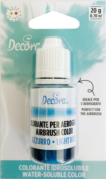 Produktbild Decora Wasserlöslicher Airbrush-Farbstoff - Hellblau