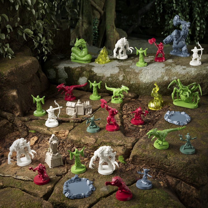 Immagine prodotto Hasbro Espansione per il gioco da tavolo HeroQuest Pacchetto avventura Giungle di Delthrak *versione (Inglese)