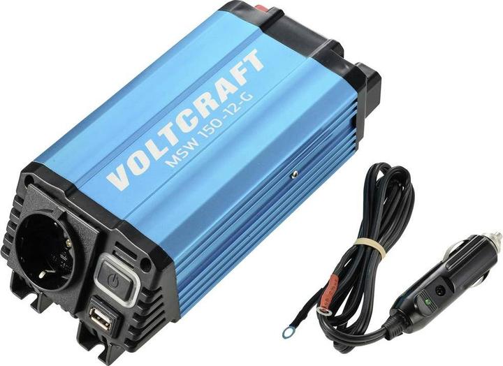 Immagine prodotto Voltcraft Wechselrichter MSW 150-12-G 150 W 12 V/DC - 230 V/AC modifizierte Sinu