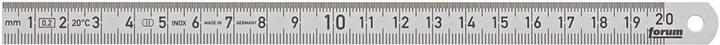 Produktbild Forum Professional Solutions Biegsamer Stahlmassstab, rostfrei, 200 x 13 mm (20 cm, Stahl)