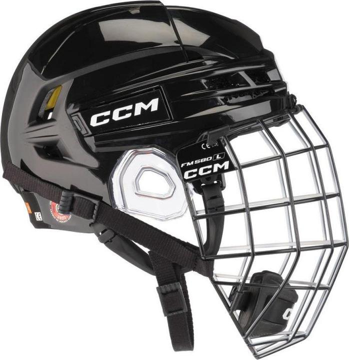 Produktbild CCM Tacks 720 SR Hockeyhelm mit Käfig (Dunkelblau, M) (M)