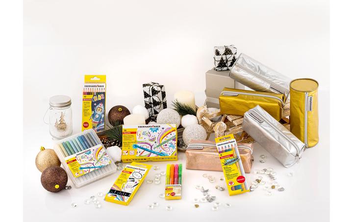 Produktbild EberhardFaber Fasermaler Glitter (Mehrfarbig, 16 x)