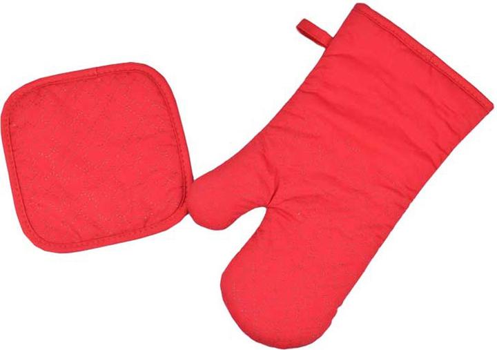 Michelino Ofenhandschuh und Topflappen (100% Baumwolle)