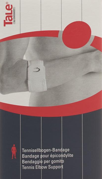 Actual product image Tale Tennis elbow bandage 5 cm Velcro white (One size)
