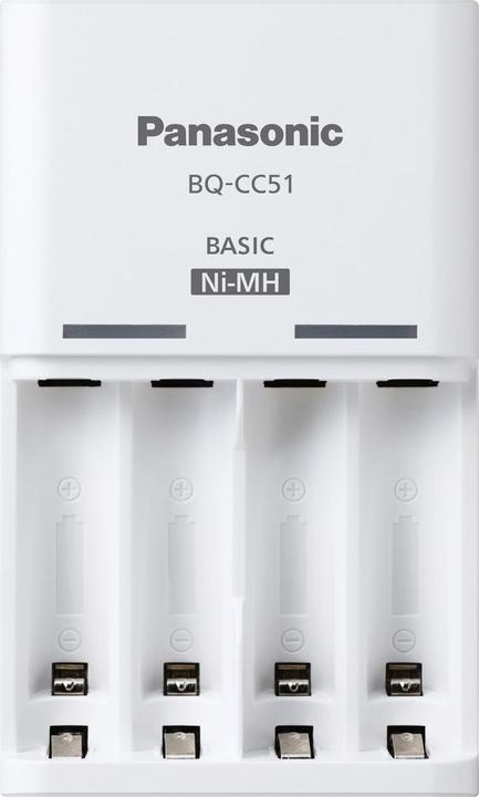 Productafbeelding Panasonic Basislader BQ-CC51 (6 Pcs., AAA, AA, Oplaadbare batterijen + lader)