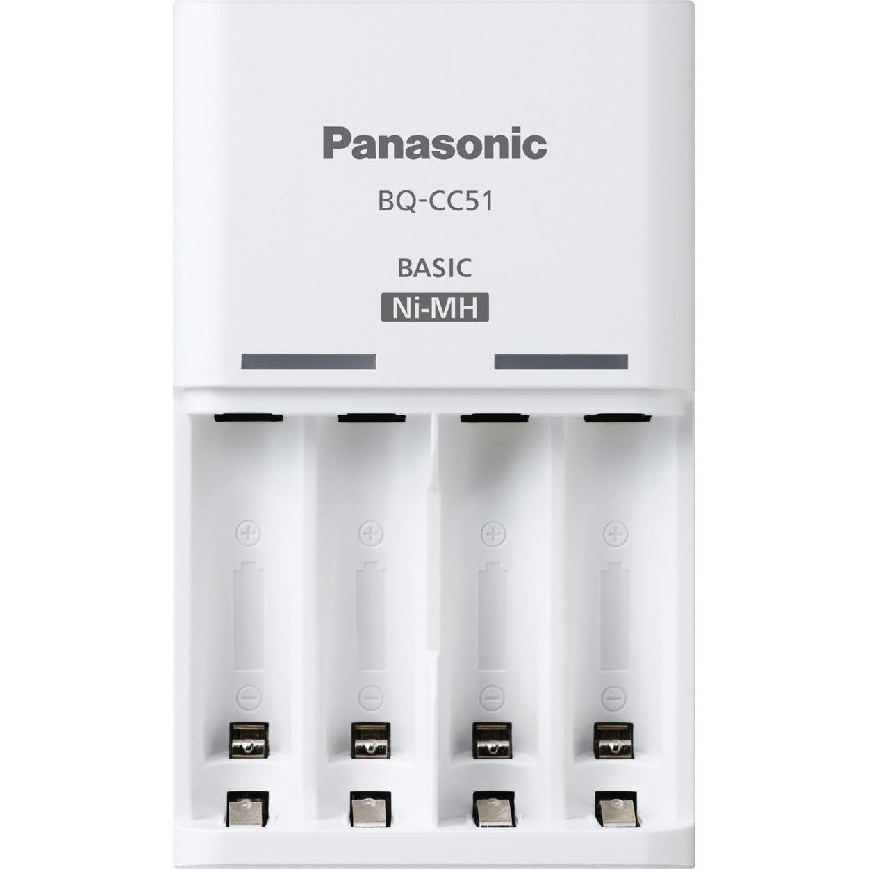Thumbnail - Panasonic Basic Charger BQ-CC51 (6 Stk., AA, AAA, Ladegerät inkl. Akku), Akku Ladegerät