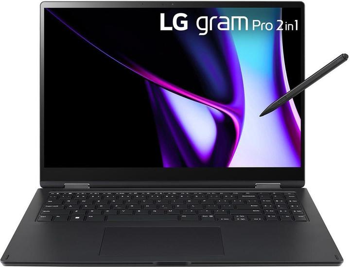 Actual product image LG 16" 16T90SP-K 2in1 Notebook Tablet Core i7 16GB 1TB W11H (16", Intel Core Ultra 7 155H, 16.38 GB, 1024 GB, DE)