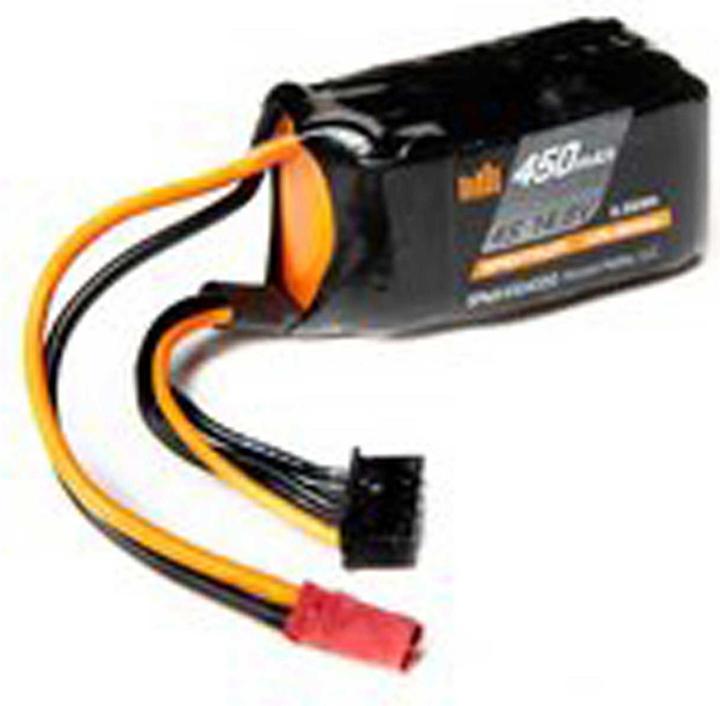 Actual product image Spektrum 450mAh 4S 14.8V 50C Smart LiPo Battery JST (14.80 V, 450 mAh)