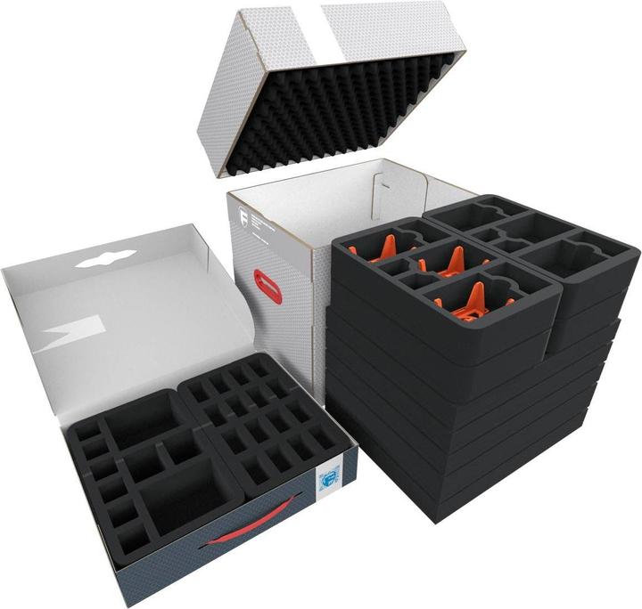 Actual product image Feldherr FSLB310 FSLB075 P1 - Storage Box Bundle for Resident Evil 3: The Board Game - Kickstarter All-I (Plastic)