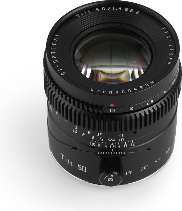 Produktbild TTArtisan Tilt 50mm F/1.4 – L-Mount (L-Mount, Vollformat)