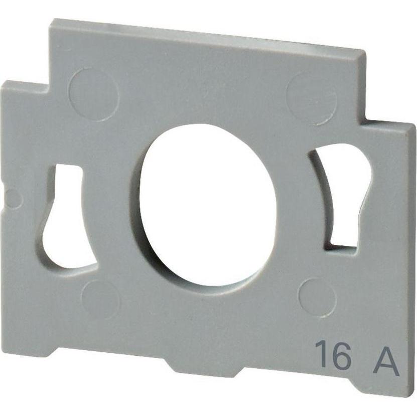 10x Eaton, Sicherung, Sicherungslasttrennschalter 16A, D II, Adapterplatte 1713624 (16 A)