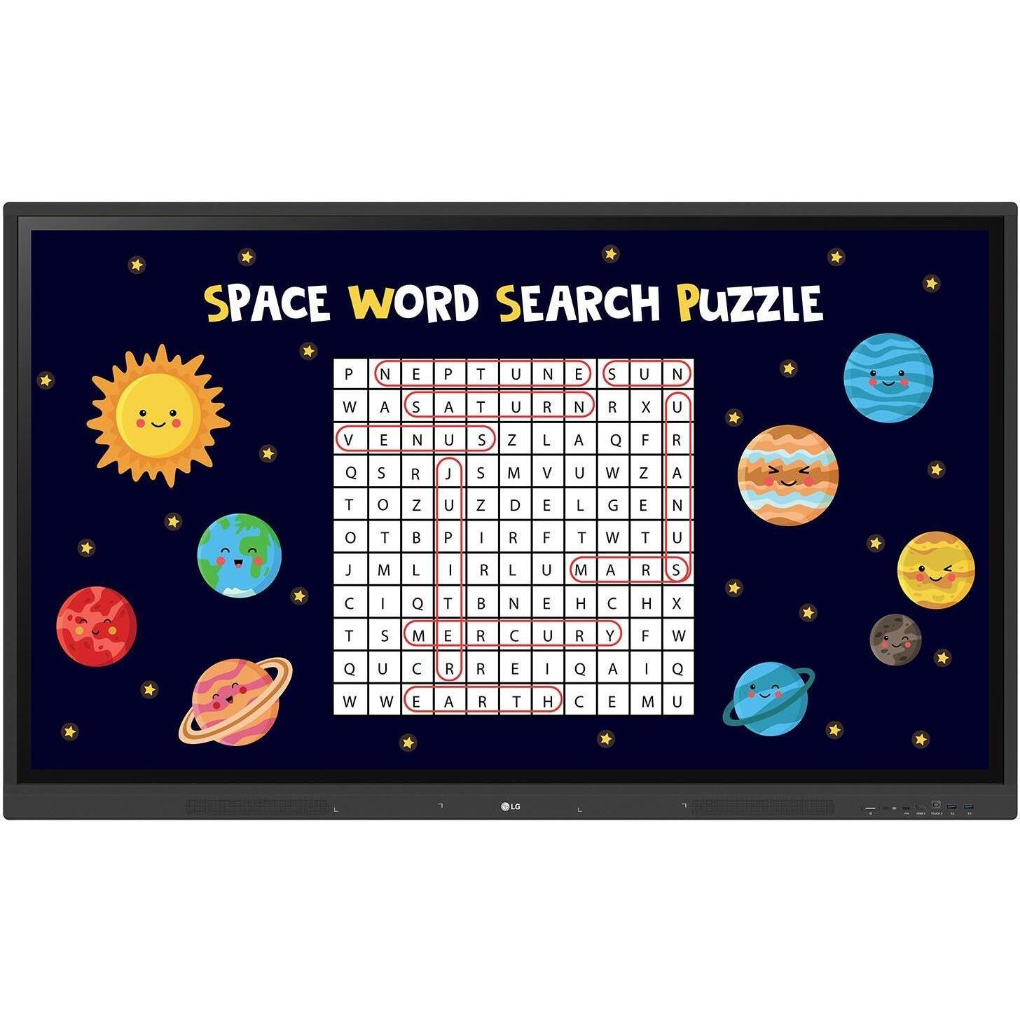 LG Touch Display CreateBoard 86TR3DK-B Multitouch 86 " (3840 x 2160 Pixel, 86"), Digital Signage, Sc