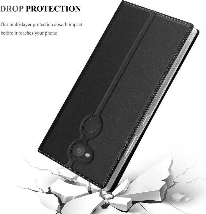 Actual product image Cadorabo Book Classy Style Cover (Sony Xperia L2)
