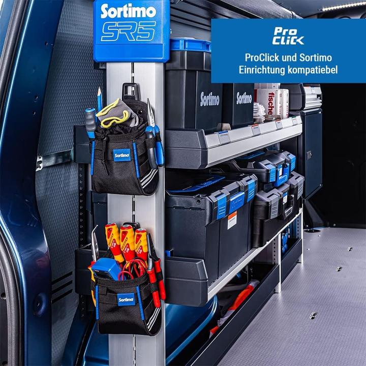 Actual product image Sortimo ProClick Tool Belt with Multiple Holders and Pouches