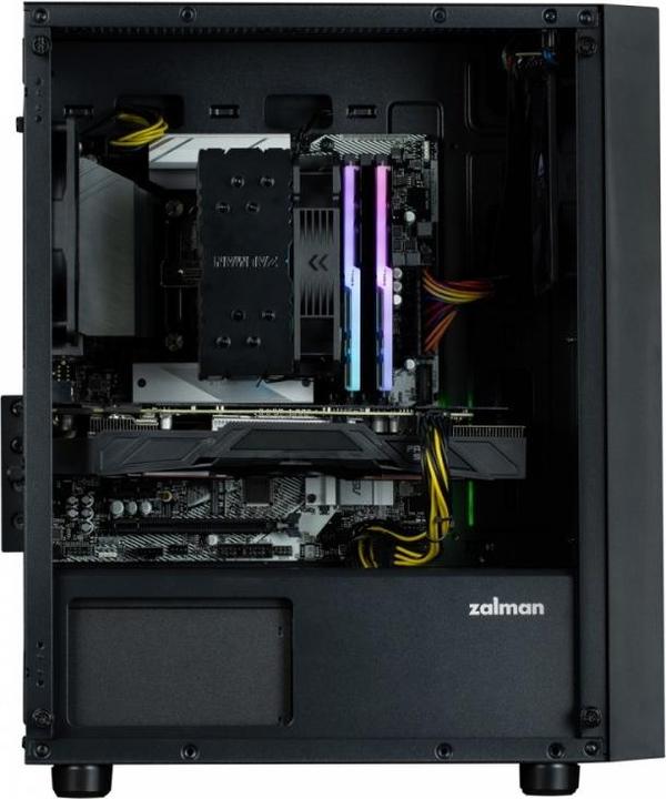 Actual product image Zalman T3 Plus Mini Tower Case fan ODD (mATX, Mini-ITX)