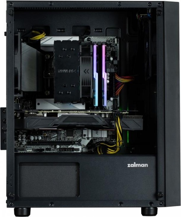 Actual product image Zalman T3 Plus Mini Tower Case fan ODD (mATX, Mini-ITX)
