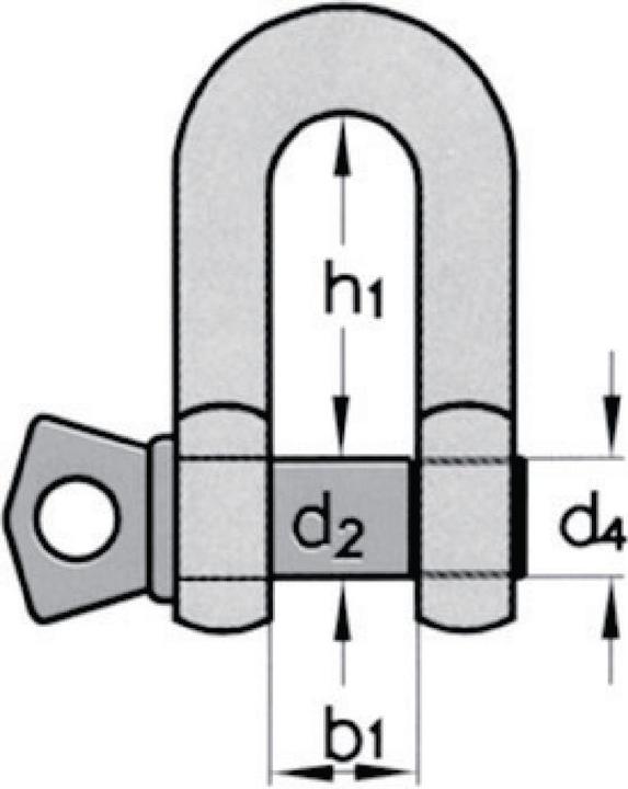 Produktbild BRW Schäkel Form B