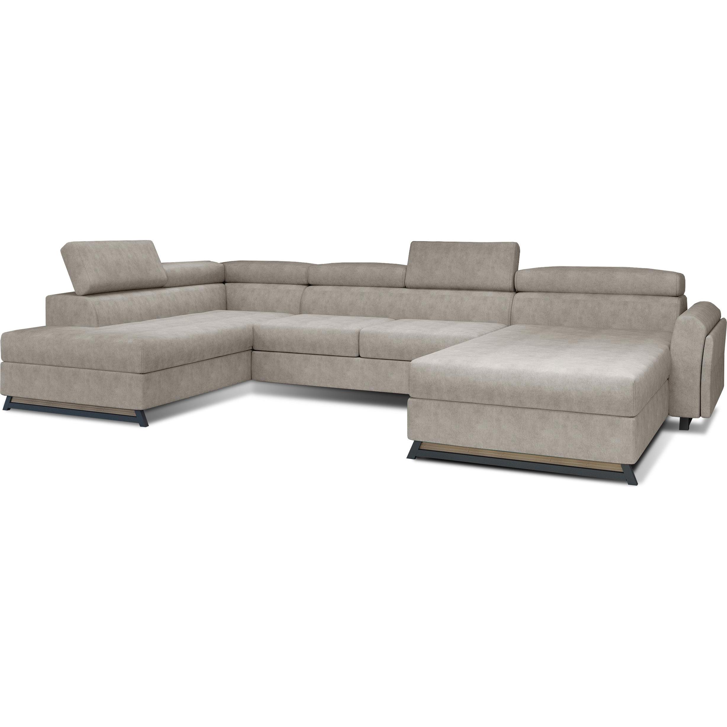 ELTAP, Sofa, Josette (Wohnlandschaft, 5-Sitzer, Bettsofa)