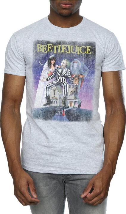 Produktbild Beetlejuice Distressed Poster TShirt (M)