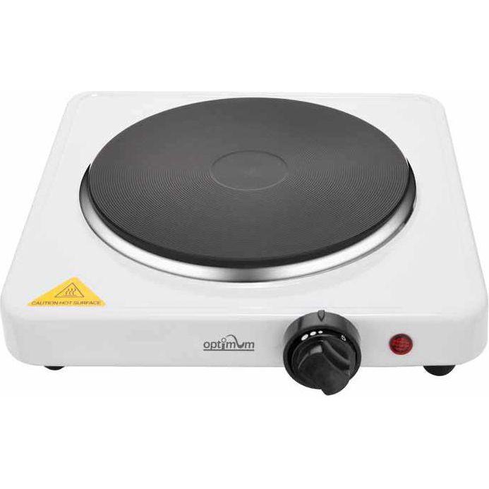 Optimum Freestanding tile PK 1546 White, Kochplatte, Weiss