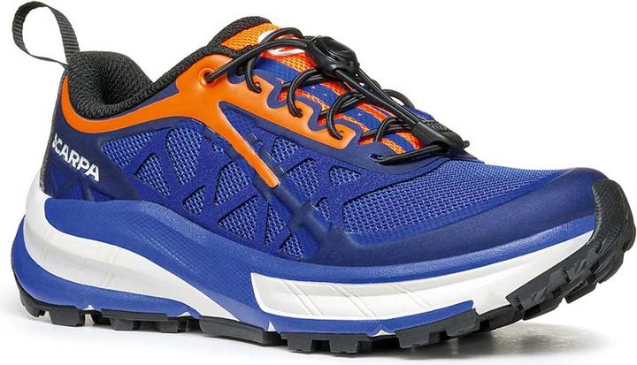 blu intenso-arancio fluo