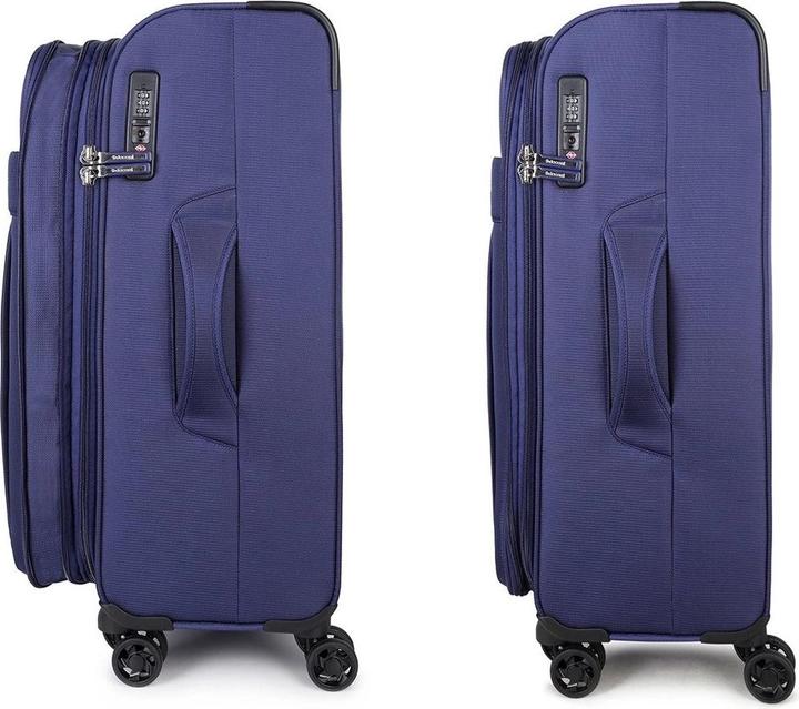 Actual product image Decent D-Upright Spinner 66 Expandable Dark Blue
