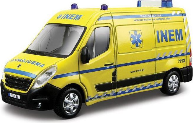 Actual product image Bburago Renault Master Ambulance Guard 1:50