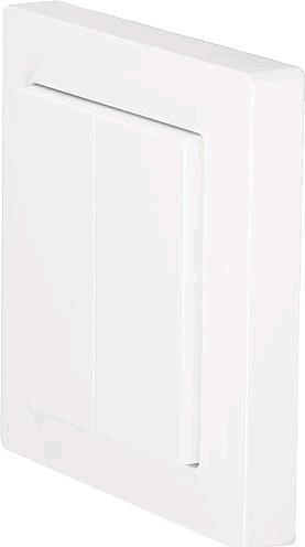 Actual product image Eltako F4T55E-wg Wireless pushbutton 2-channel surface-mounted Range max. (in free field) 30 m